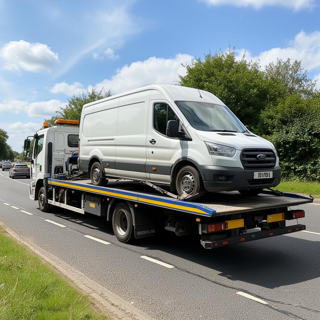 Van recovery service across England
